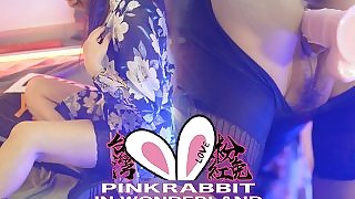 今天兔兔受了四次精，可憐的男一號哎「台湾粉红兔pinkrabbitTW」