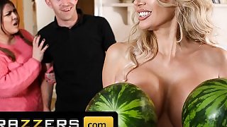 Brazzers - British big tit Milf Amber Jayne loves big cock