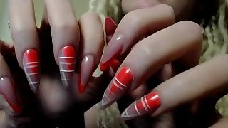 Hands fetish & long nails.mp4